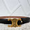 Thumbnail: MEDIUM TRIOMPHE BELT IN SMOOTH CALFSKIN