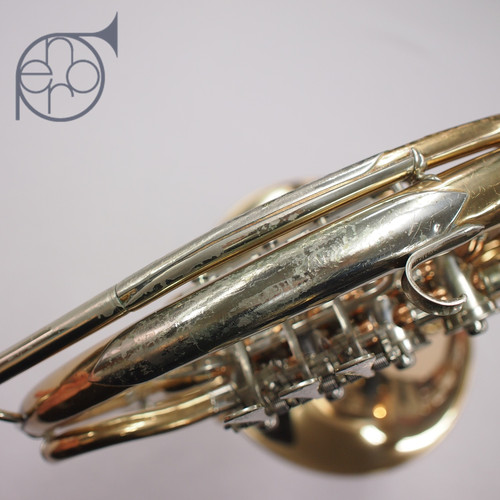 洗浄・音律調整済)オールドクルスペ プレホーナー フルダブルホルン