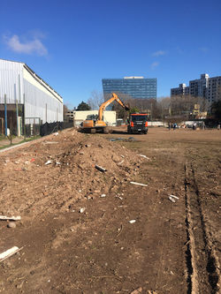 MOVIMIENTO DE SUELO - ARMADO DE CANCHA DE FUTBOL ONCE - CLUB TROVADOR