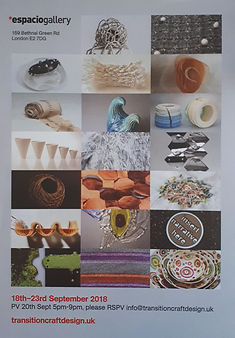 Transition craft and design exhibition Henley-on-Thames