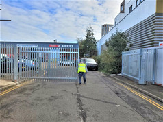 Palisade security fencing
