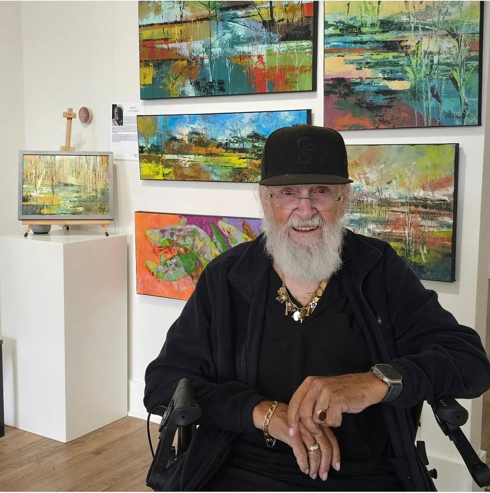 One of the many art galleries we visited this summer was Alki Arts in West Seattle where we had the good fortune to obtain a painting by legendary Northwest painter, Gary La Turner.