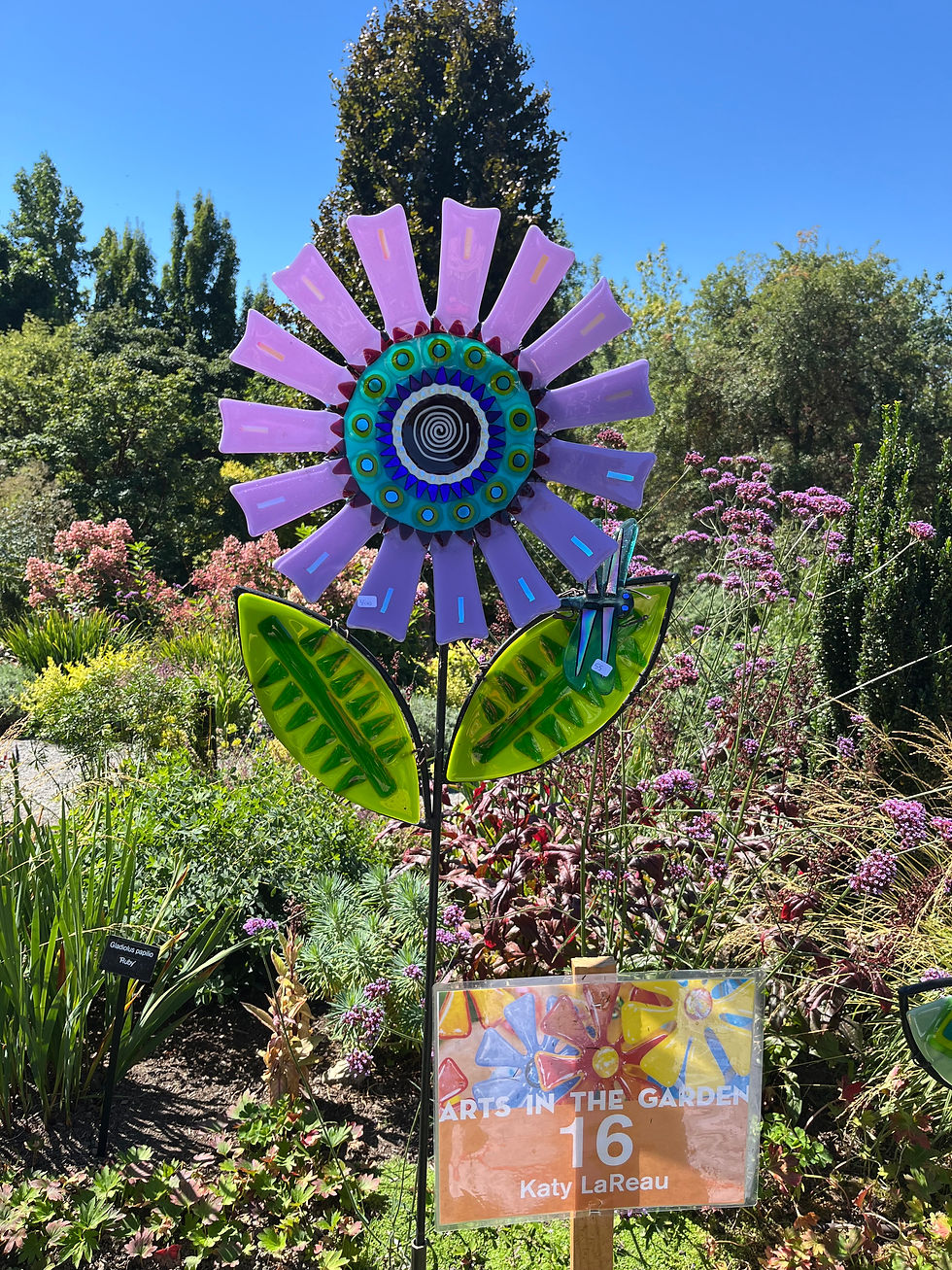 Arts in the Garden Show at the beautiful Bellevue Botanical Gardens in Bellevue, WA