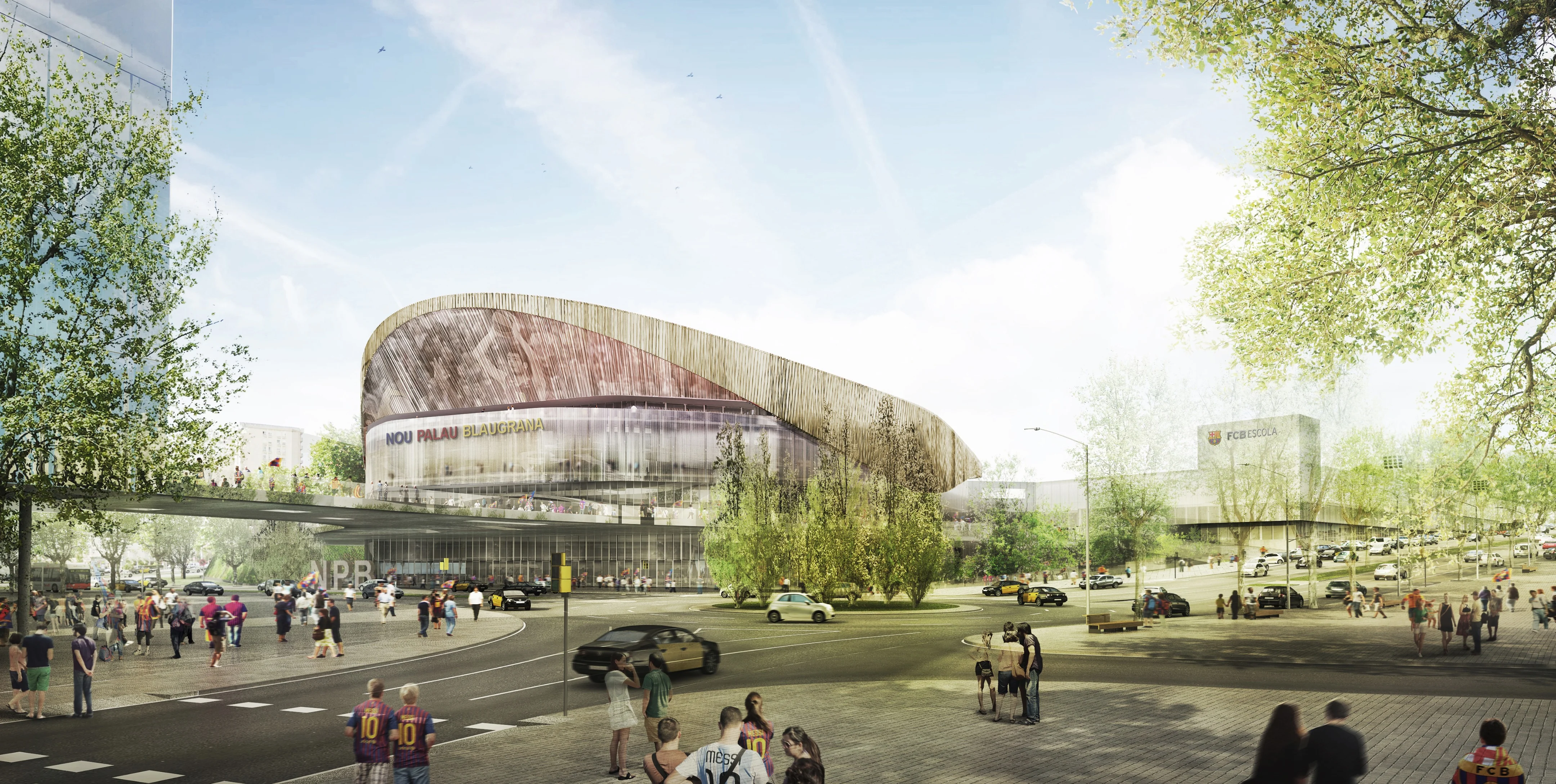 The new Camp Nou Stadium