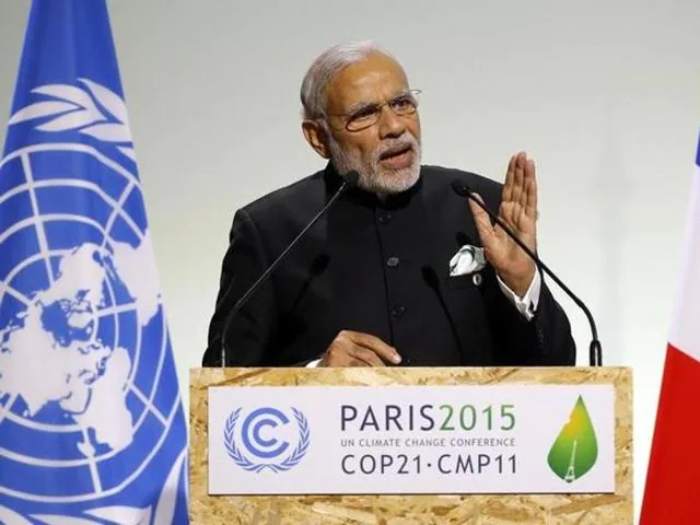India’s Prime Minister climate change COP21 Paris Summit
