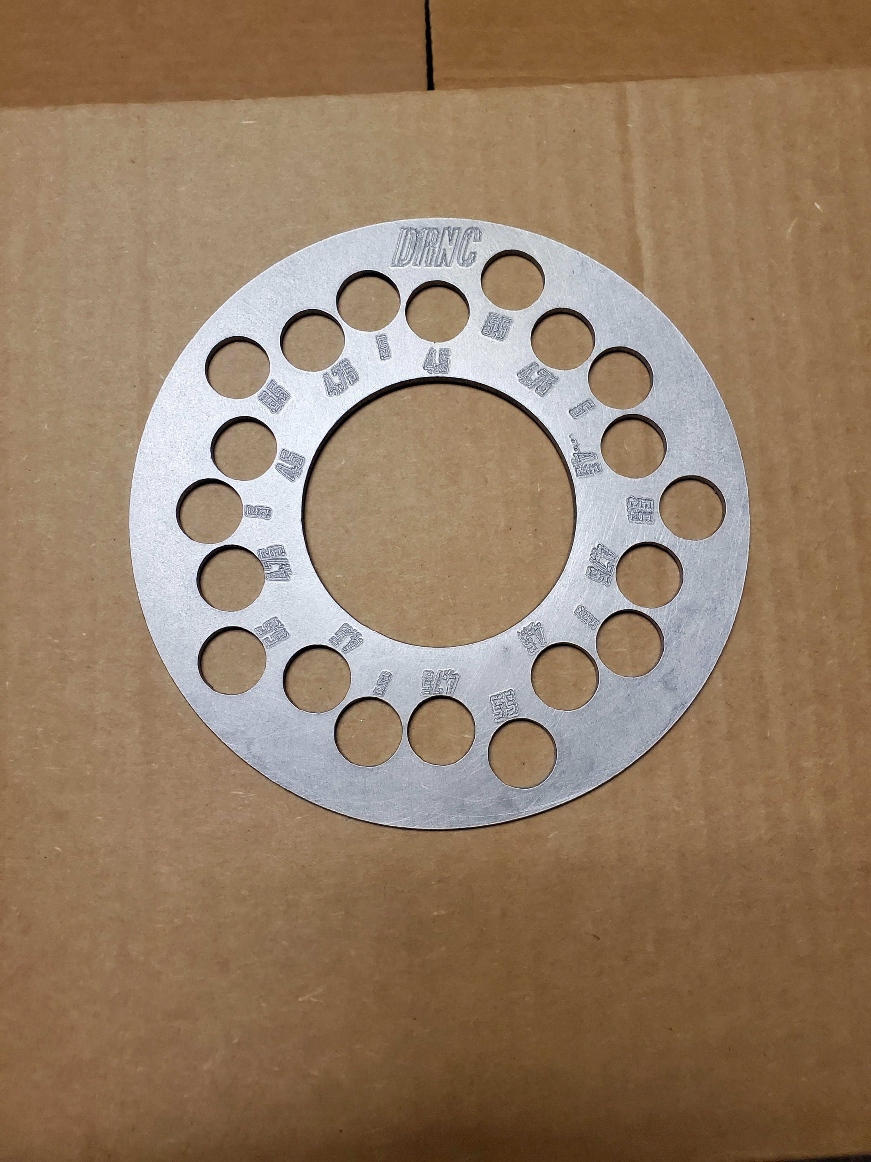 DNRC wheel bolt pattern tool