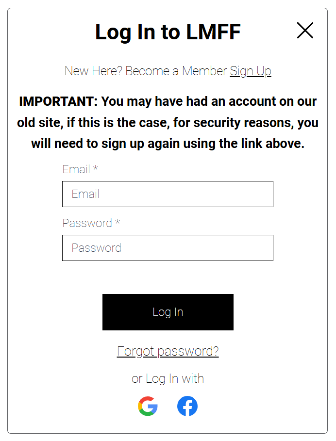 I am having trouble logging in