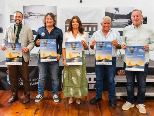 La Graciosa acoge el V Encuentro de Vela Latina-Trofeo Fundación Líneas Romero