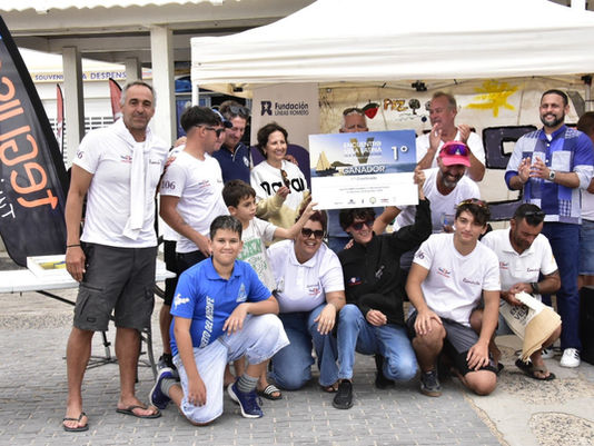 Espectacular colofón de temporada con el V Encuentro de Vela Latina - Trofeo Fundación Líneas Romero de la Graciosa