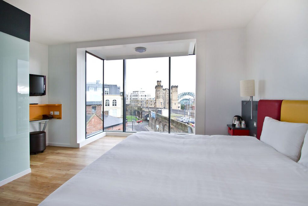 Sleeperz Hotel Newcastle Bedroom