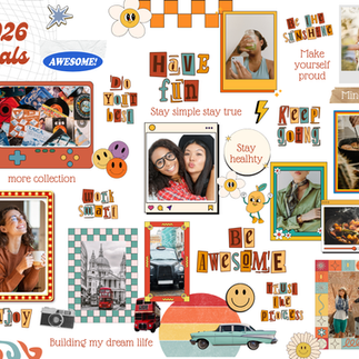 Slik lager du visjonboard for 2026 (i 5 enkle steg)