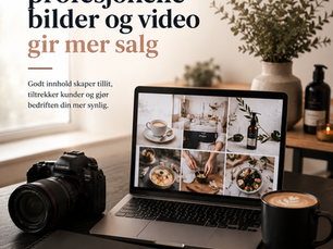 Profesjonelle bilder til markedsføring