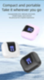 Thumbnail: TWS wireless earphones, heavy bass stereo noise reduction for calls, ultra-long 