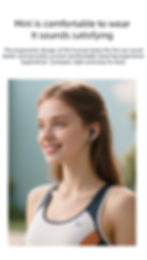 Thumbnail: TWS wireless earphones, heavy bass stereo noise reduction for calls, ultra-long 