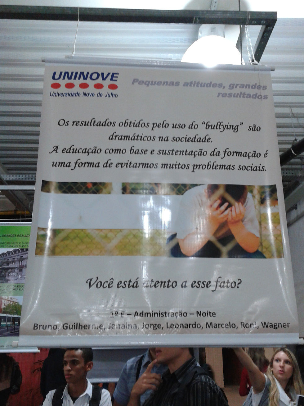 A consciência sobre bullying