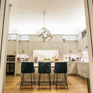 Grey Hand Painted Kitchen
