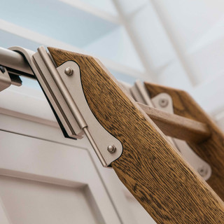 Ladder and Rail in Oak