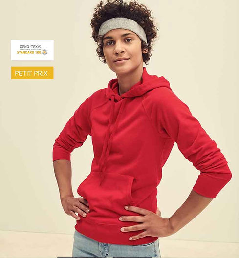 sweat femme capuche 240g