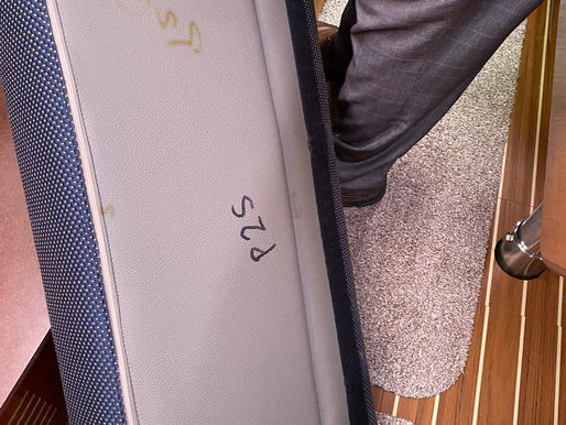     Our latest yacht upholstery project 