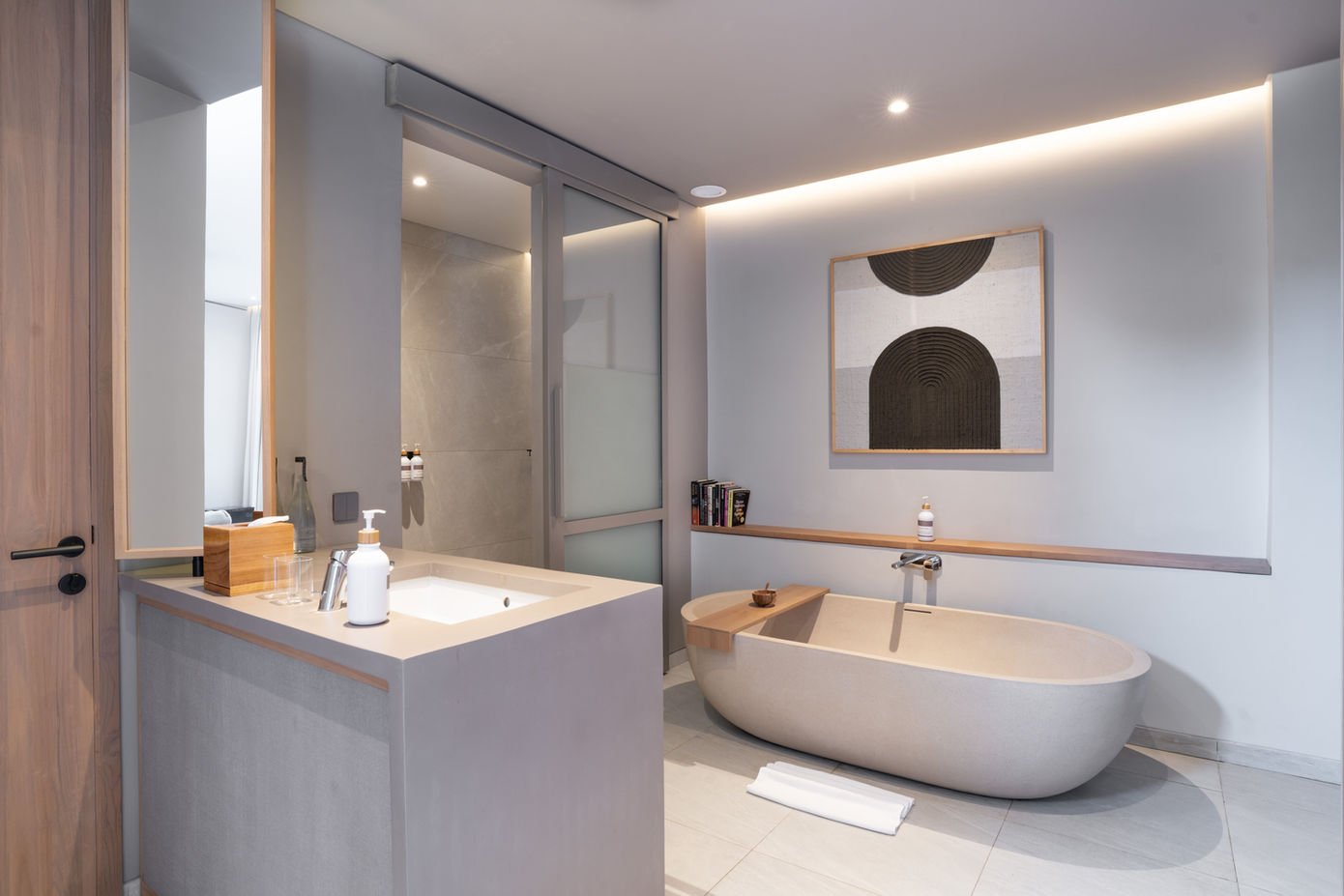 Sin Nombre Luxury Bali Resort Grand Executive Suite Bathroom