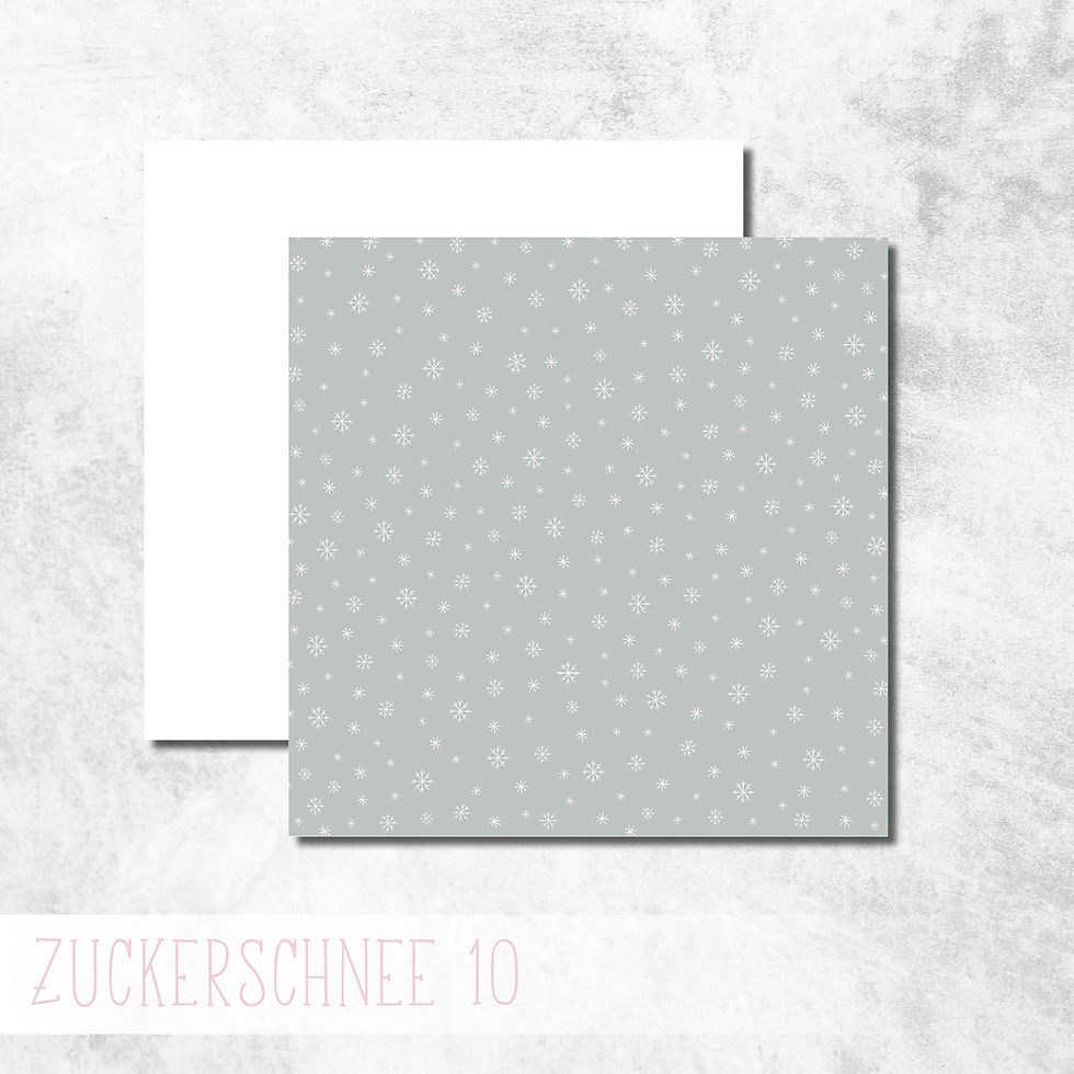Miniaturbild: Designpapier "Zuckerschnee“