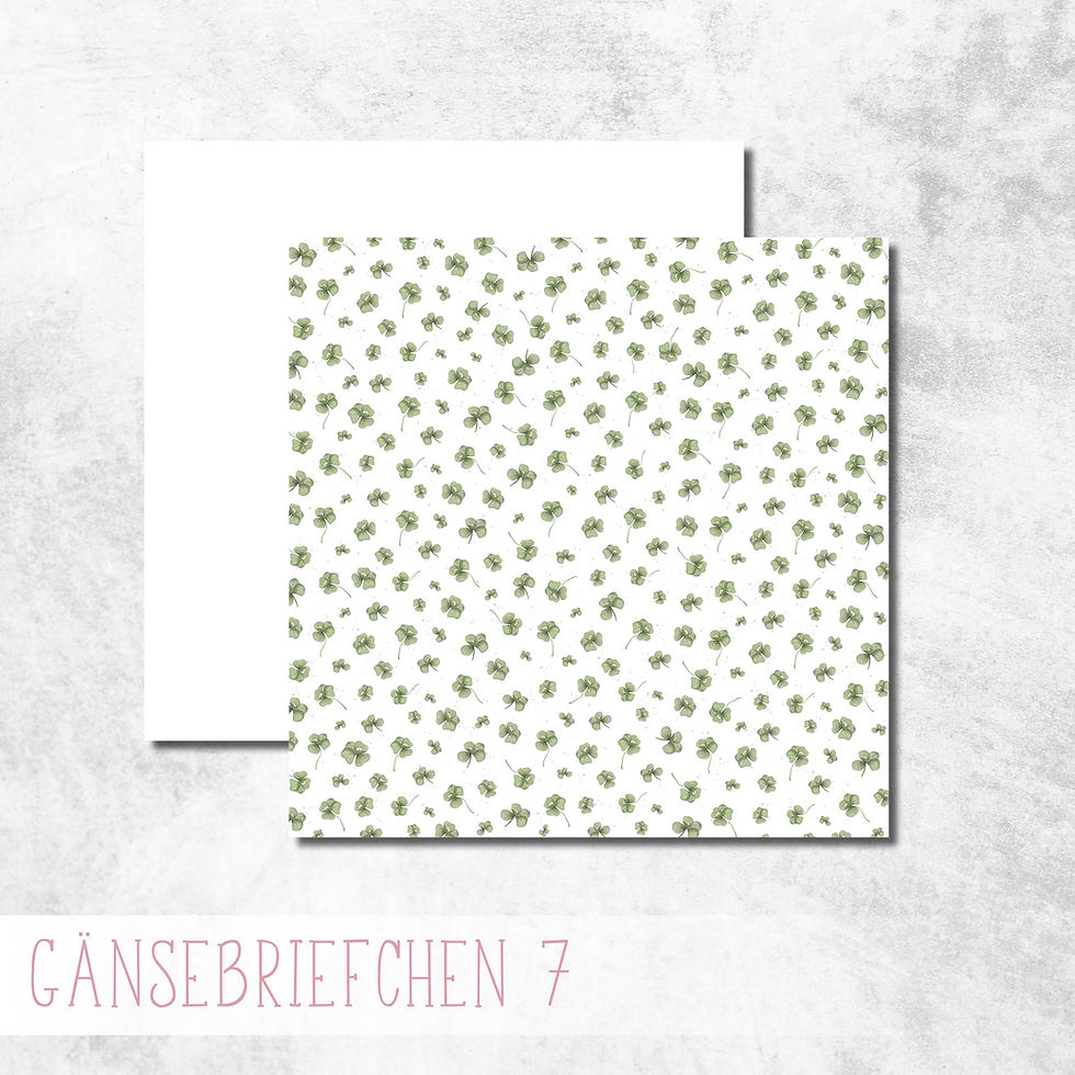 Miniaturbild: Designpapier "Gänsebriefchen“