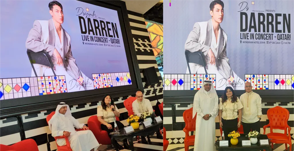 Doha gears up for 'Disyembre' with Darren Espanto