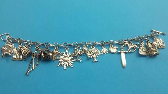 Thumbnail: Renaissance Faire charm bracelet