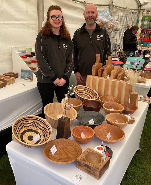John and Gemma at Cambridge market Heart wood by nature.jpeg