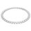 Miniatyrbilde: Swarovski collier Millenia Octagon cut crystals, White, Rhodium plated