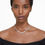 Miniatyrbilde: Swarovski collier Mesmera Mixed cuts, hvitt