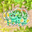 Thumbnail: Plant Creature vinyl sticker with green cottagecore aesthetic, waterproof 3 inch design