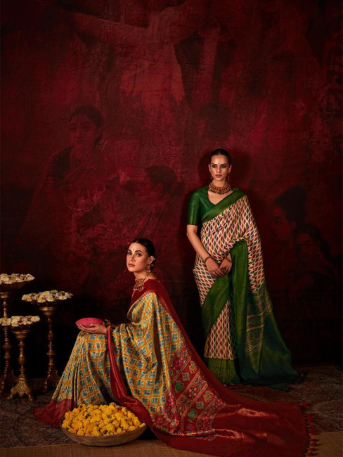 Indian heritage textiles Banarasi silk Pashmina weaving