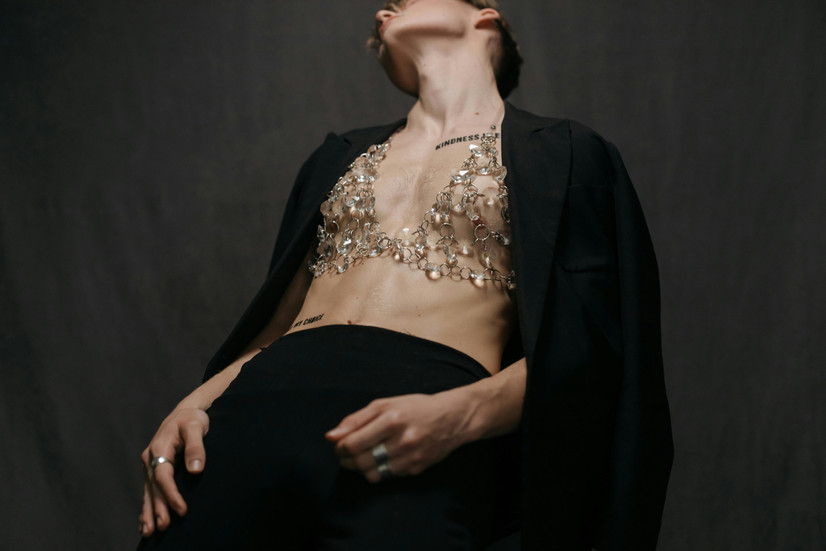 Wearable luxury fashion inspired by runway trends.