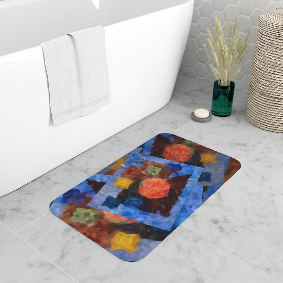 Thumbnail: Mechanical Peaches- Memory Foam Bath Mat
