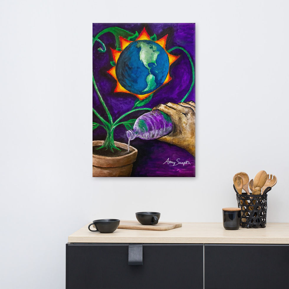 Thumbnail: WaterTheWorld- Premium Canvas