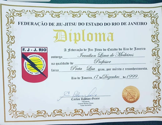 2ª VIA DE DIPLOMA 1999 FJJRIO - RIO DE JANEIRO - RJ