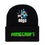 Thumbnail: My World Minecrafts Autumn and Winter Knitted Hat Printed Cartoon Men's and Wome