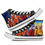 Thumbnail: Dragon Ball Son Goku Anime Summer Canvas Shoes Students Hand-Painted Printed Fla