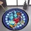 Thumbnail: Kingdom Hearts Cartoon Pattern Area Rug Round Floor Mat Living Room Carpet Bathr
