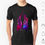 Thumbnail: Galaxy Girl-V1 T Shirt Cotton Men DIY Print Girls Purple Abstract Moon Anime Cat