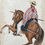 Thumbnail: 19th Century Peruvian Watercolour of a Gaucho
