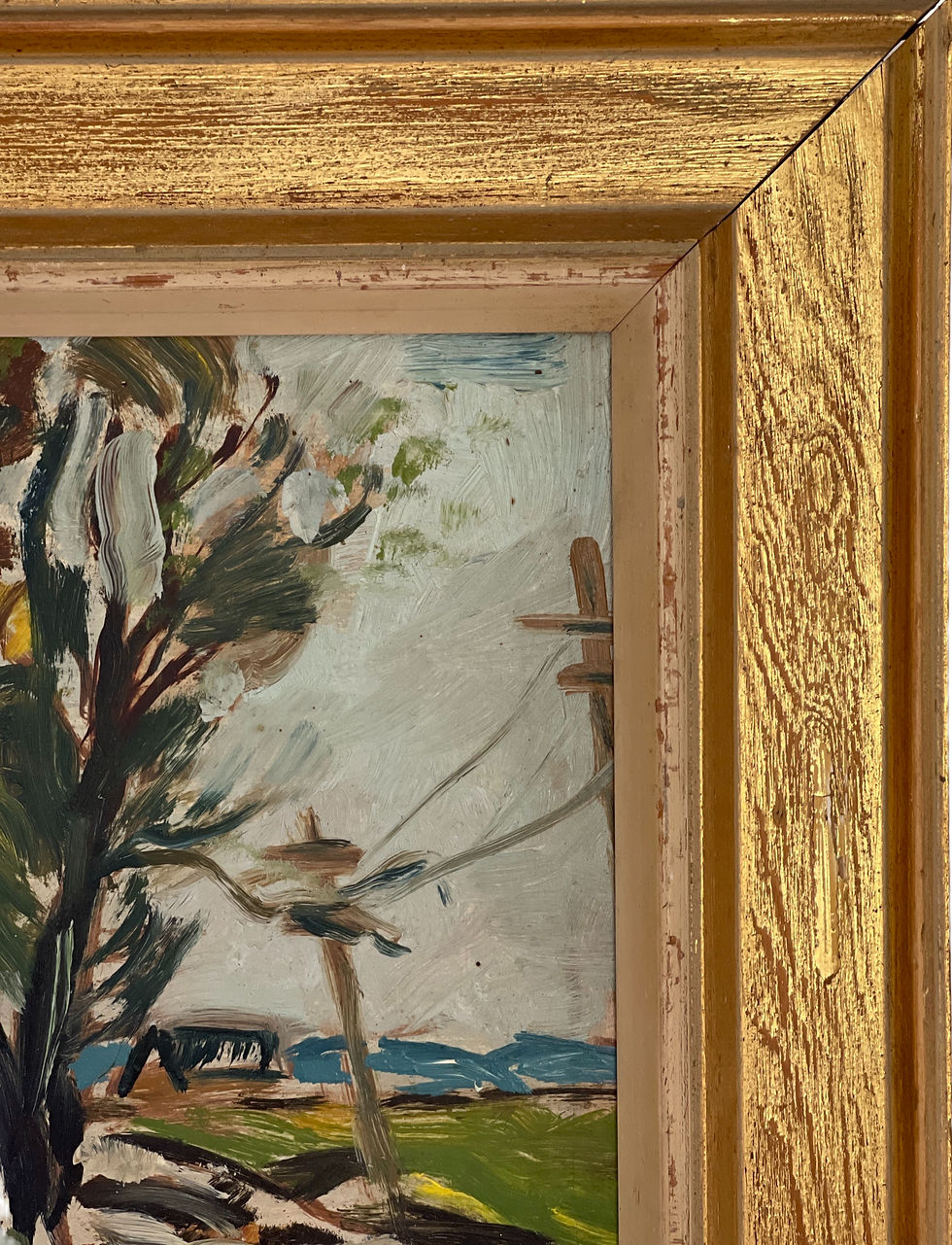 Thumbnail: Mid-Century Swedish Landscape With Barn