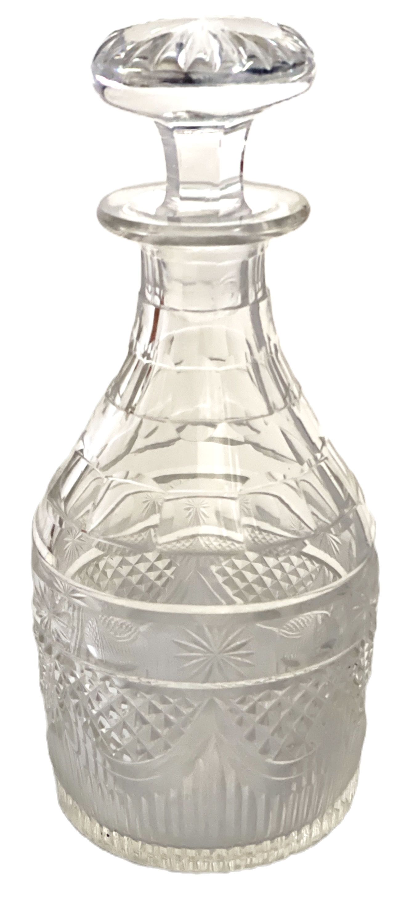 19th Century English Crystal Decanter