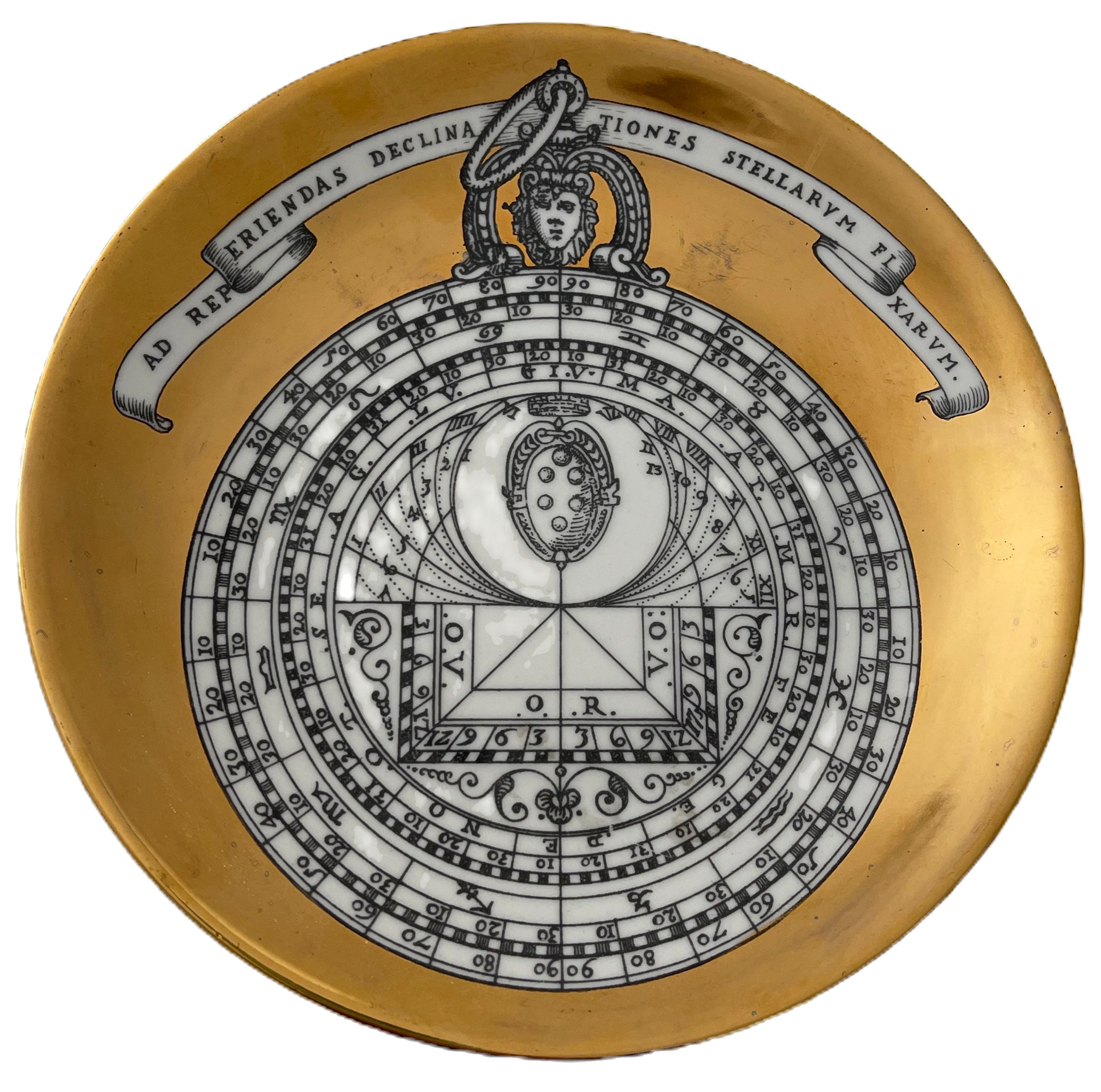 Vintage Fornasetti Astrolabio Plate