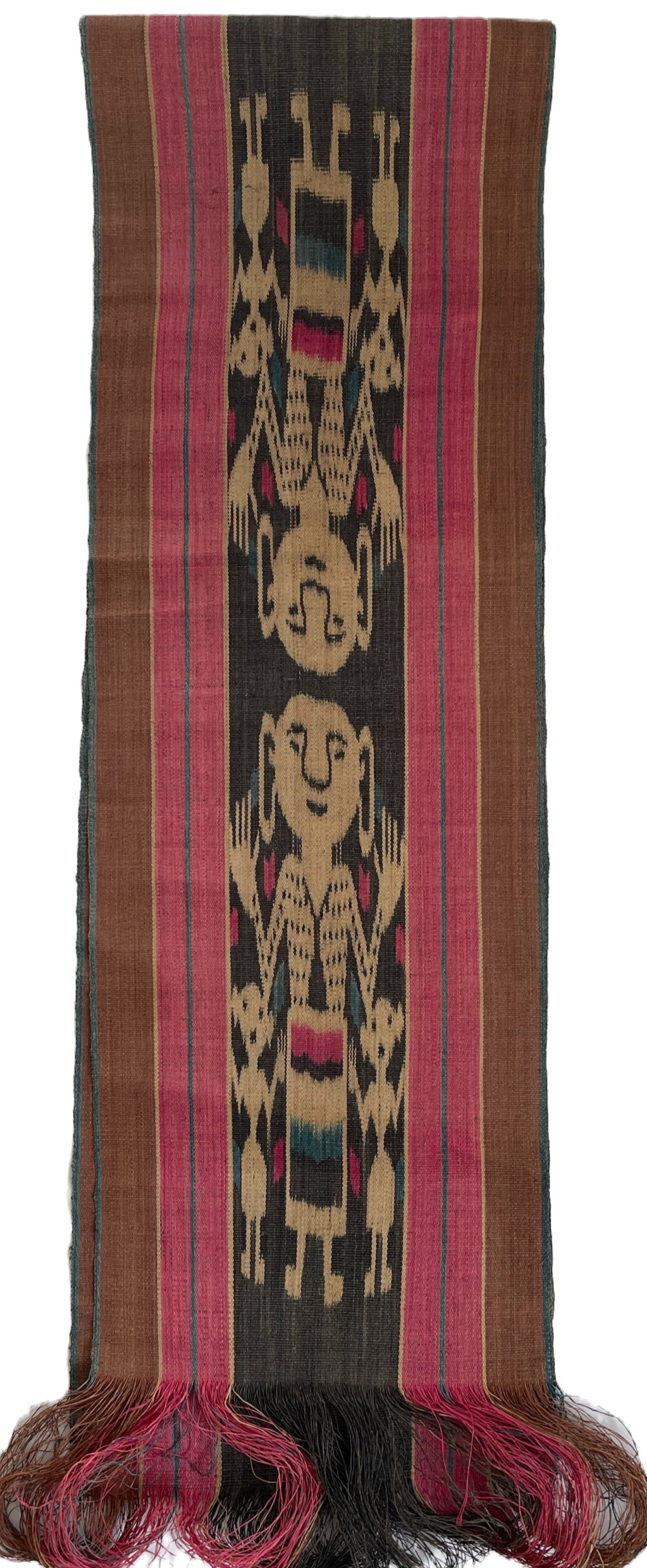Long Indonesian Ikat Weaving
