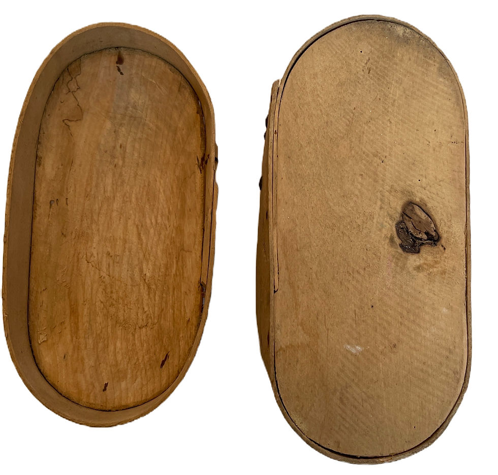 Thumbnail: Antique Swedish Storage Box
