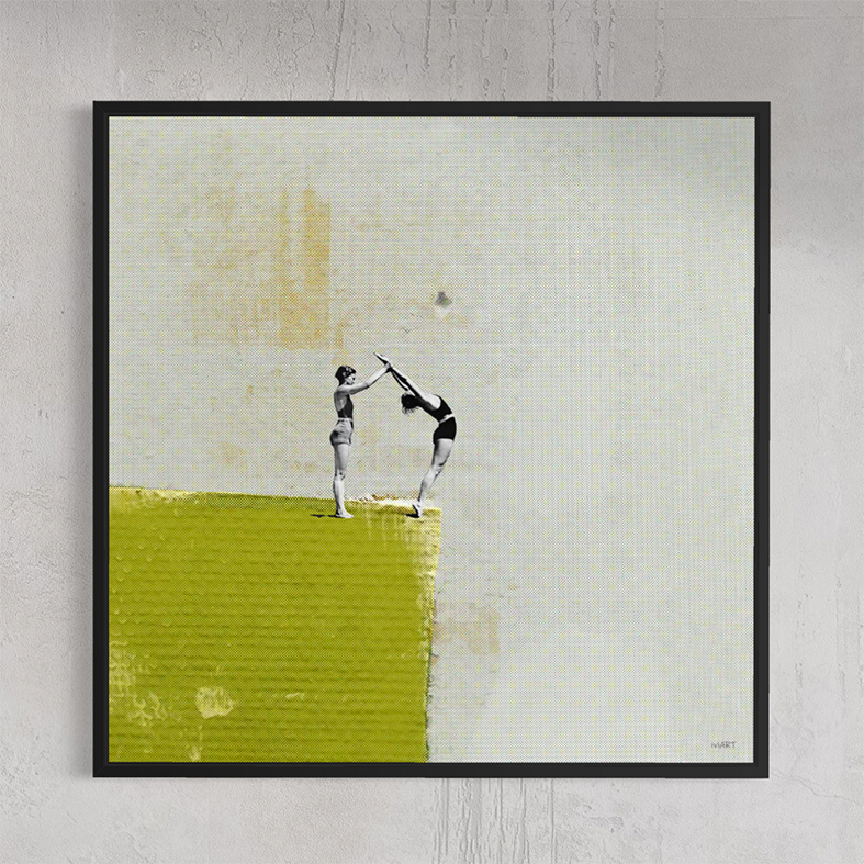 Miniaturbild: Drucke auf Aquarellpapier "Vintage Collagen"