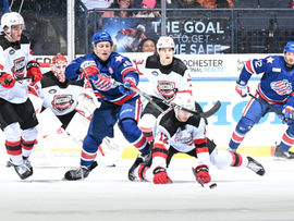Amerks allow season-high seven goals in loss to Comets