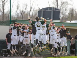 Golden Eagles dominate in home opener